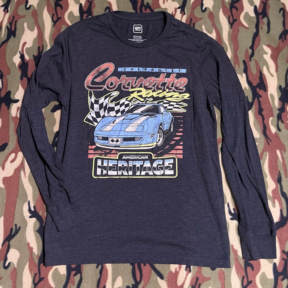 Chevy Corvette Long Sleeve Medium - image 1